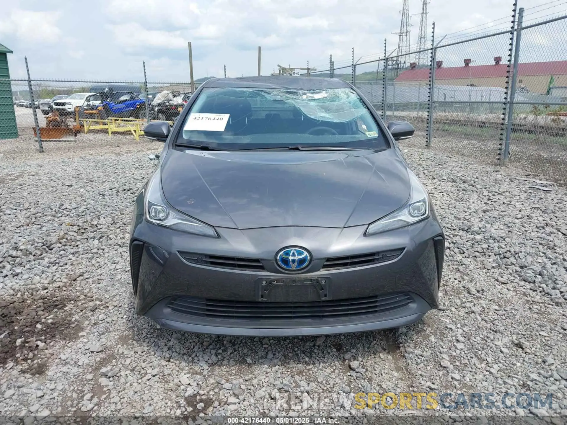 13 Photograph of a damaged car JTDKARFU5K3096732 TOYOTA PRIUS 2019