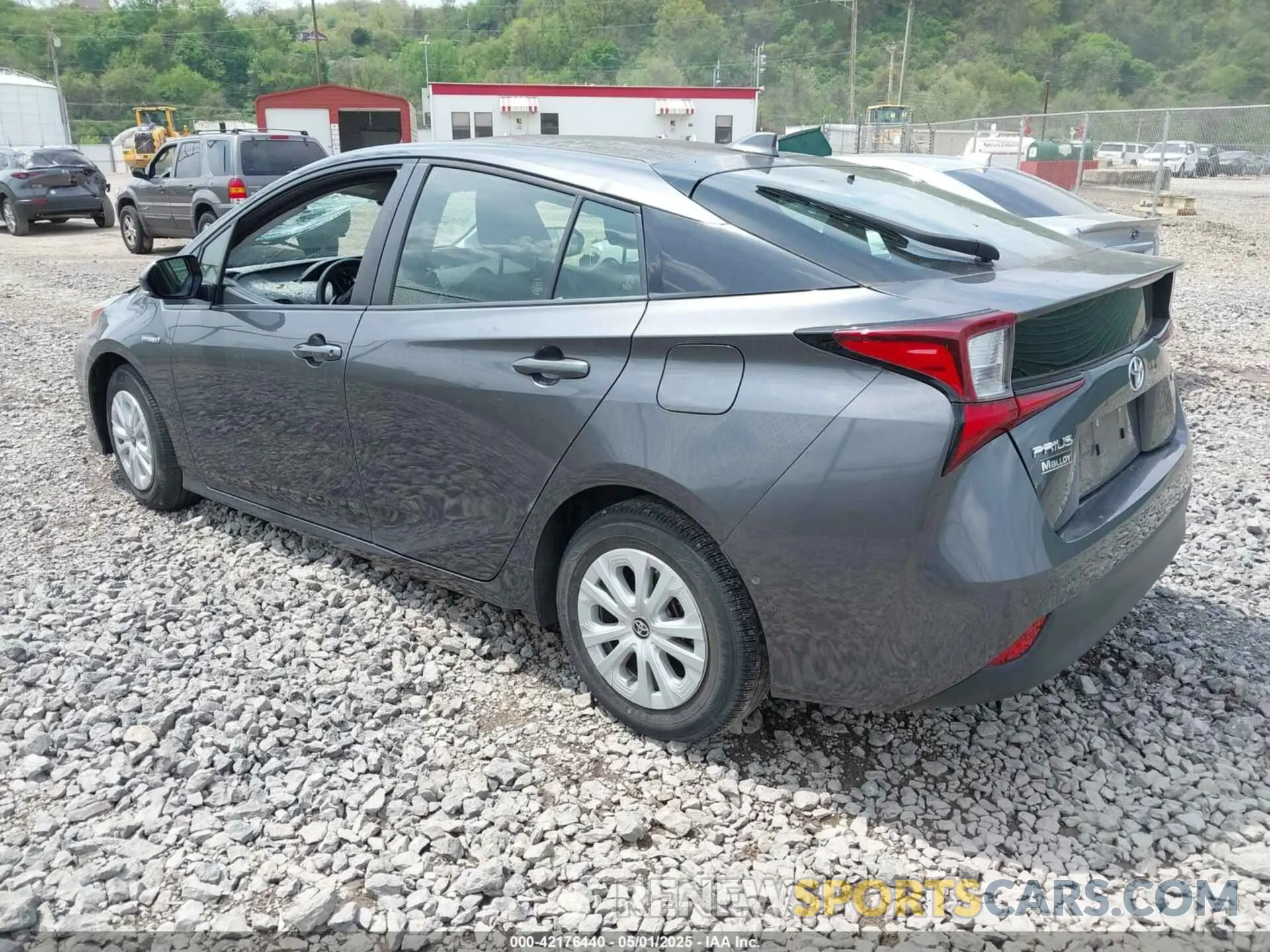 3 Photograph of a damaged car JTDKARFU5K3096732 TOYOTA PRIUS 2019