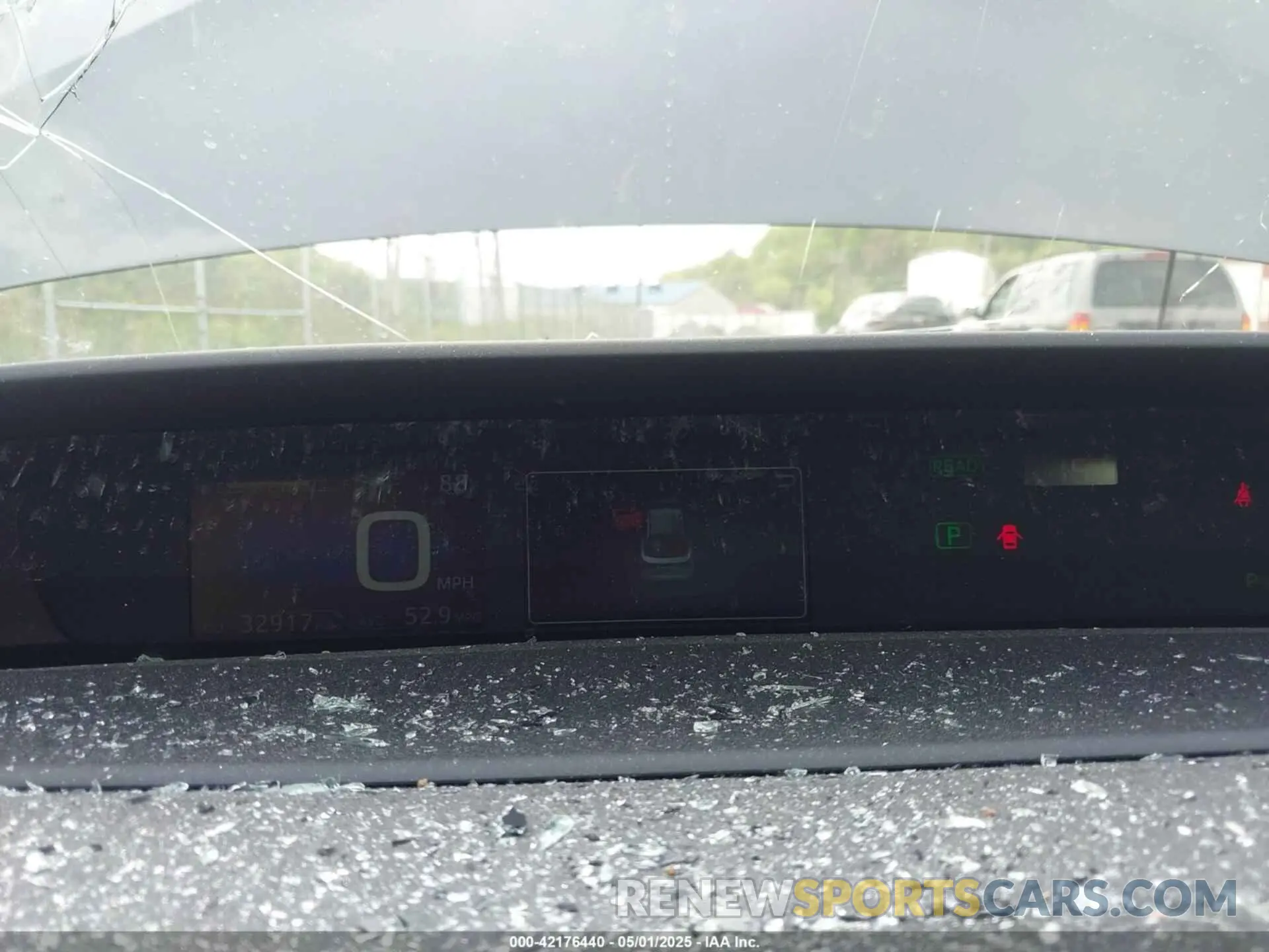 7 Photograph of a damaged car JTDKARFU5K3096732 TOYOTA PRIUS 2019