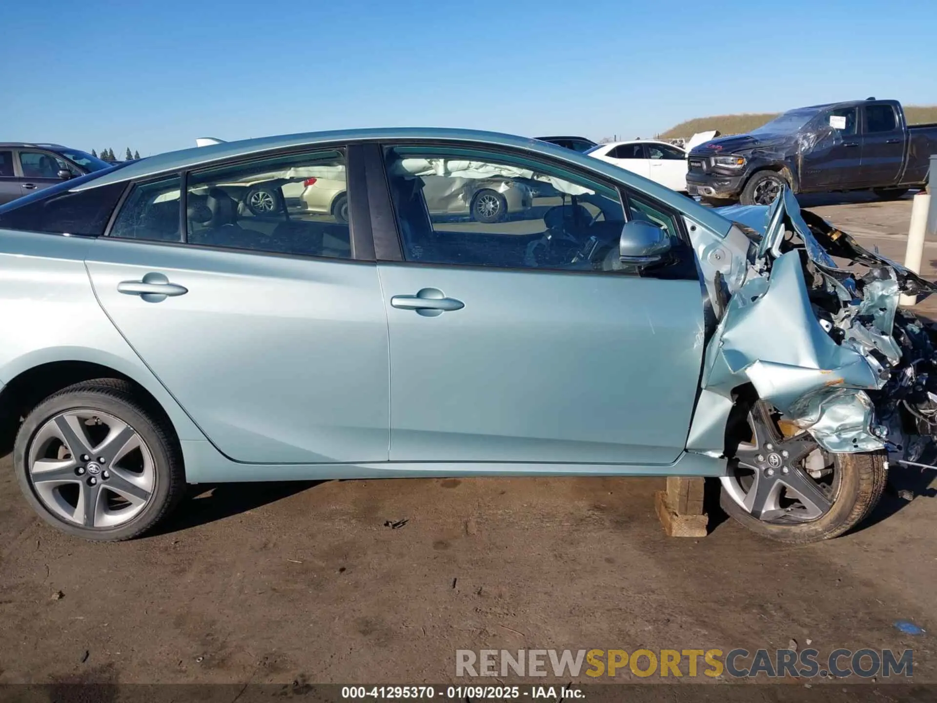 14 Photograph of a damaged car JTDKARFU5K3098982 TOYOTA PRIUS 2019