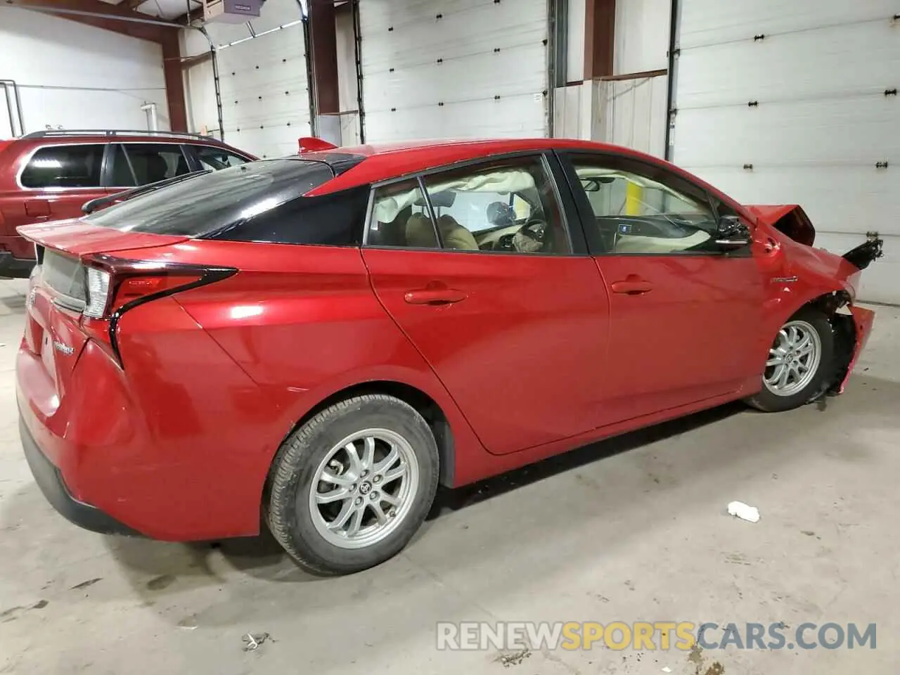 3 Photograph of a damaged car JTDKARFU5K3100990 TOYOTA PRIUS 2019