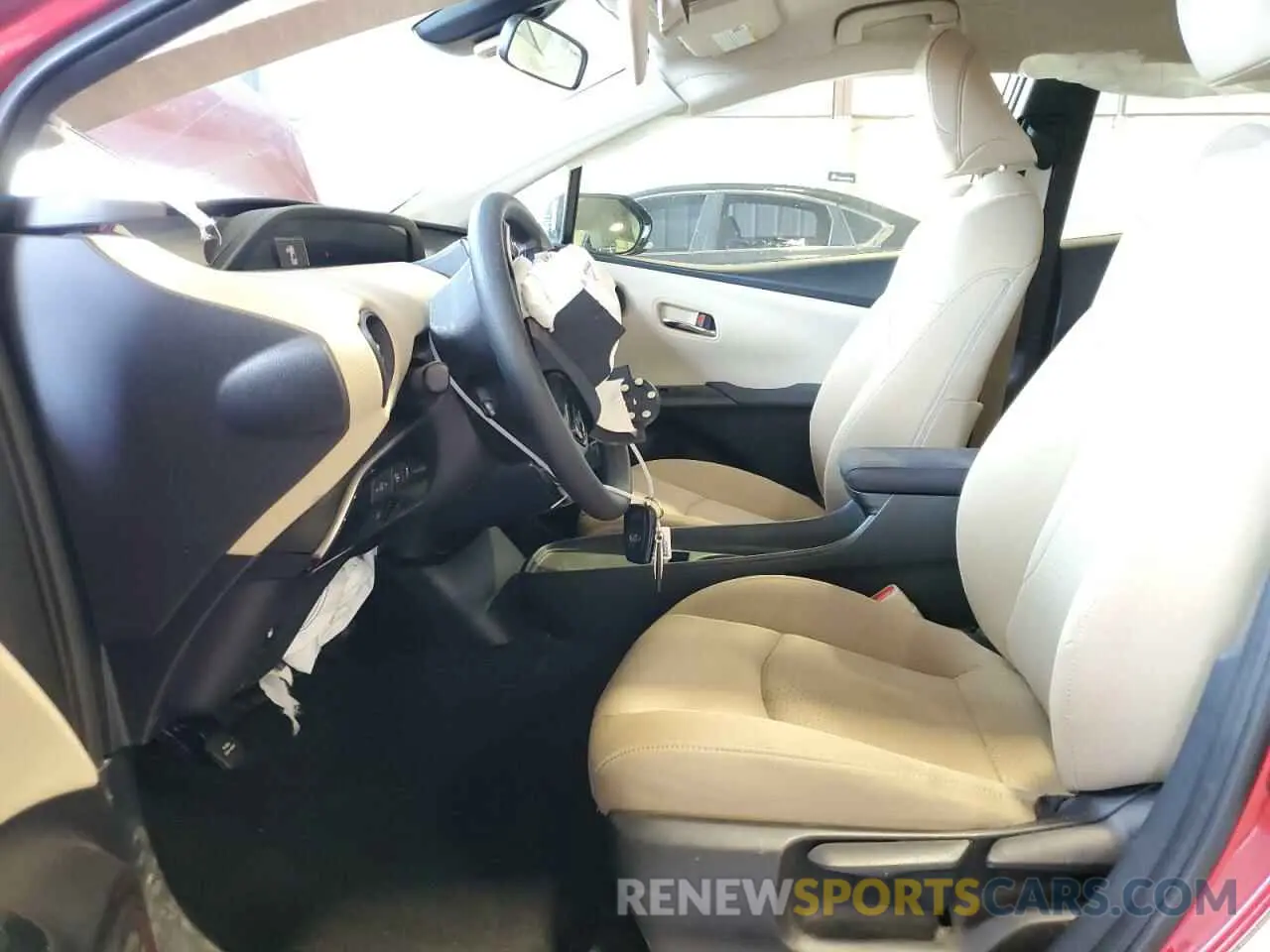 7 Photograph of a damaged car JTDKARFU5K3100990 TOYOTA PRIUS 2019