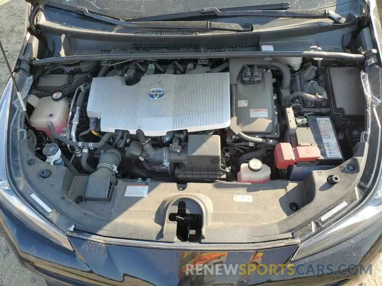 11 Photograph of a damaged car JTDKARFU5K3101041 TOYOTA PRIUS 2019