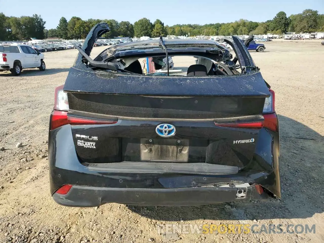 6 Photograph of a damaged car JTDKARFU5K3101041 TOYOTA PRIUS 2019