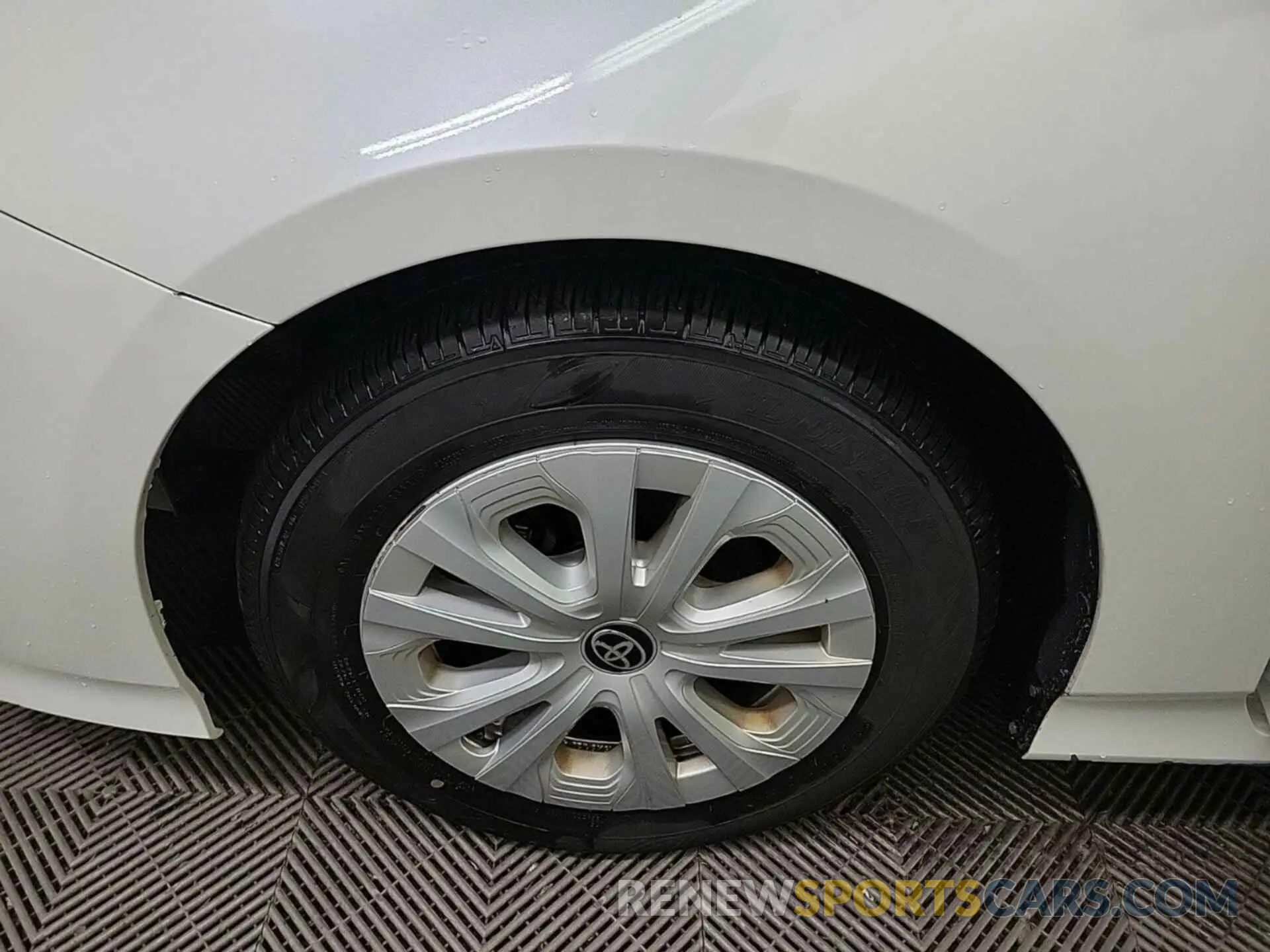 7 Photograph of a damaged car JTDKARFU6K3069667 TOYOTA PRIUS 2019