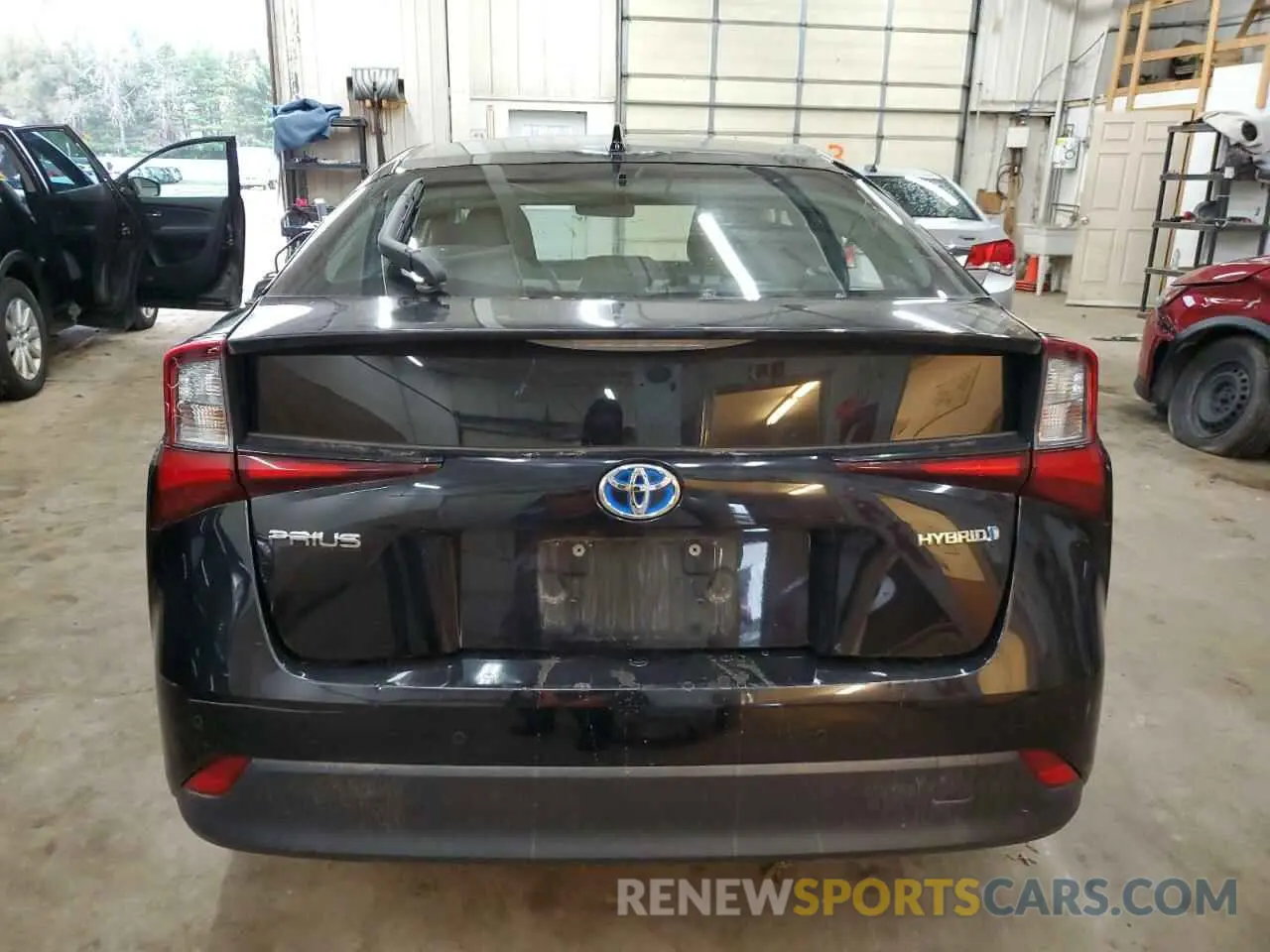 6 Photograph of a damaged car JTDKARFU6K3070446 TOYOTA PRIUS 2019