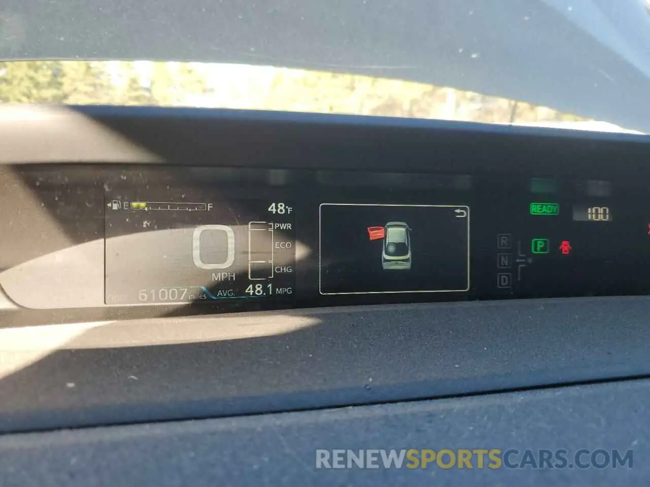 9 Photograph of a damaged car JTDKARFU6K3070446 TOYOTA PRIUS 2019