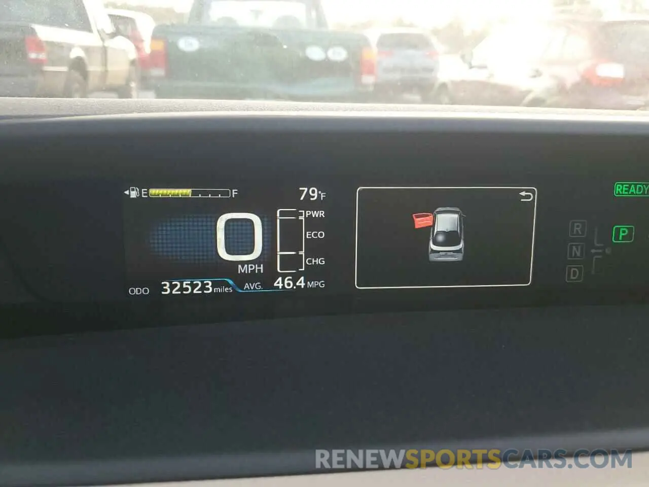 9 Photograph of a damaged car JTDKARFU6K3071337 TOYOTA PRIUS 2019