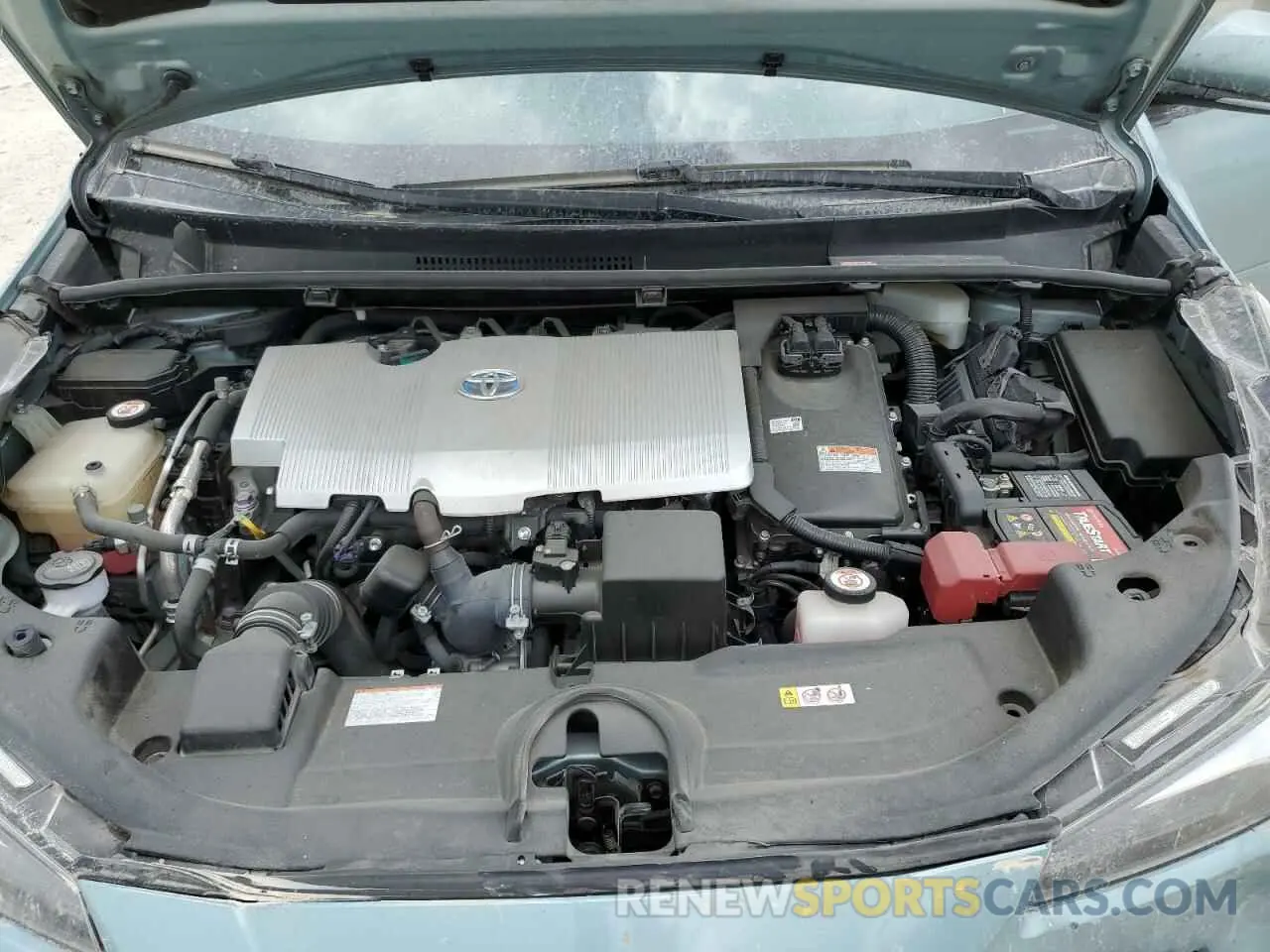 11 Photograph of a damaged car JTDKARFU6K3079079 TOYOTA PRIUS 2019