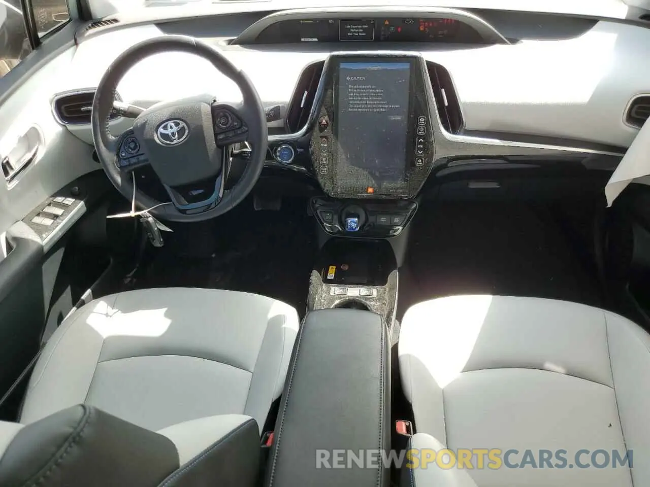 8 Photograph of a damaged car JTDKARFU6K3079079 TOYOTA PRIUS 2019
