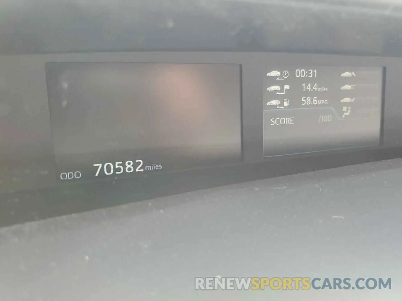 9 Photograph of a damaged car JTDKARFU6K3079079 TOYOTA PRIUS 2019