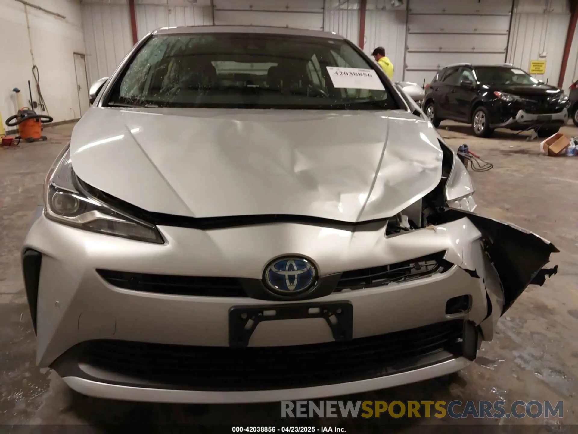 13 Photograph of a damaged car JTDKARFU6K3081608 TOYOTA PRIUS 2019