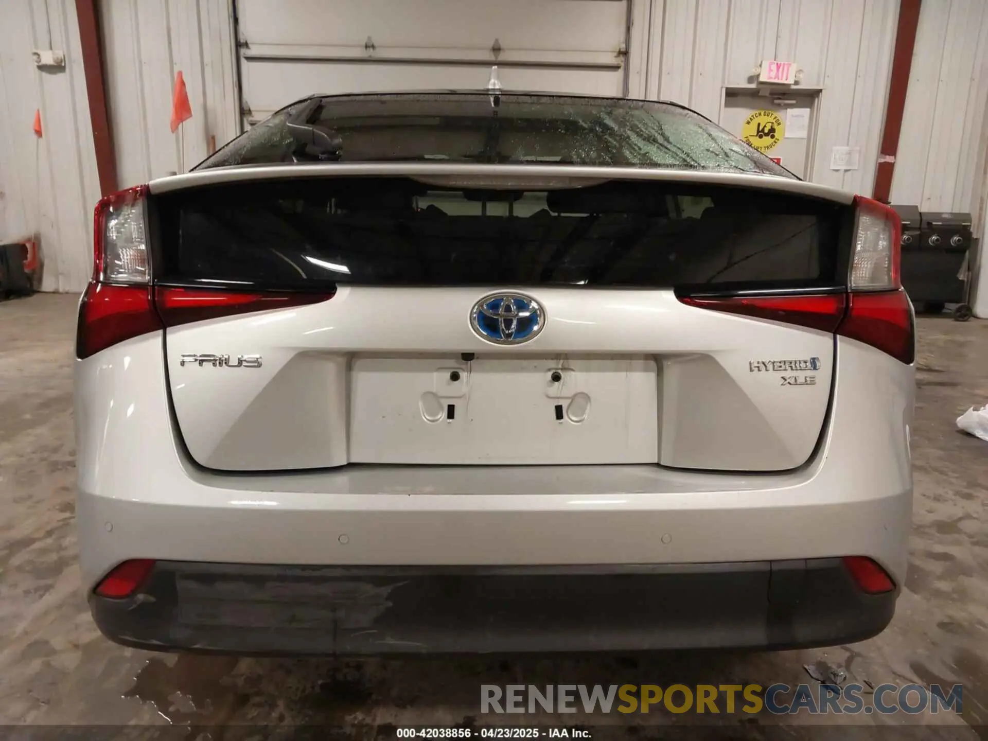 17 Photograph of a damaged car JTDKARFU6K3081608 TOYOTA PRIUS 2019