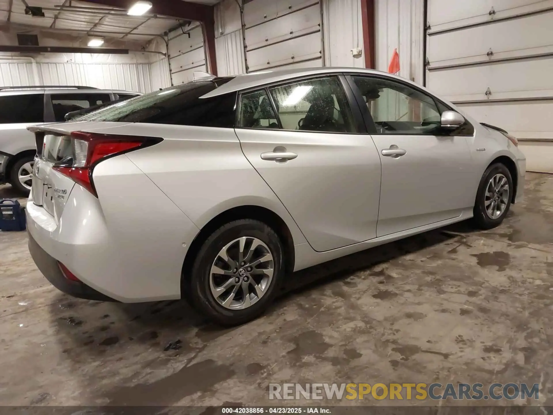 4 Photograph of a damaged car JTDKARFU6K3081608 TOYOTA PRIUS 2019