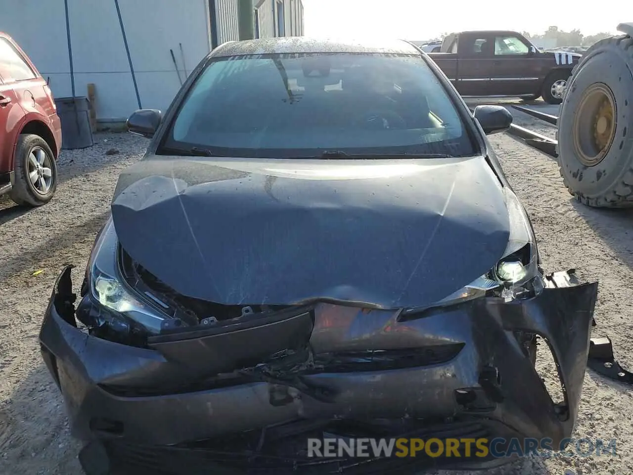 5 Photograph of a damaged car JTDKARFU6K3084167 TOYOTA PRIUS 2019