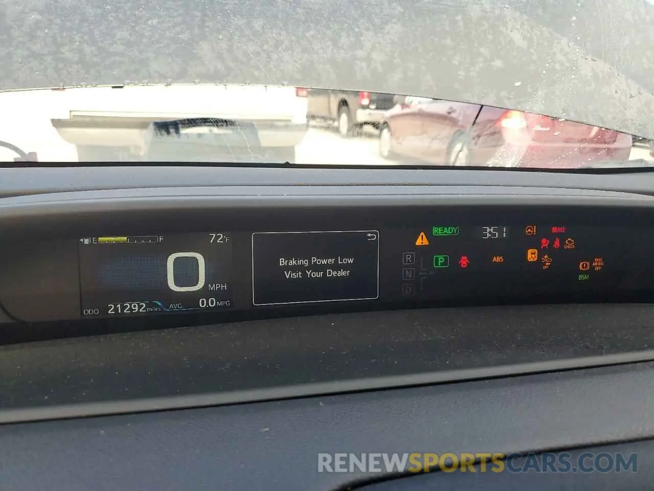 9 Photograph of a damaged car JTDKARFU6K3084167 TOYOTA PRIUS 2019