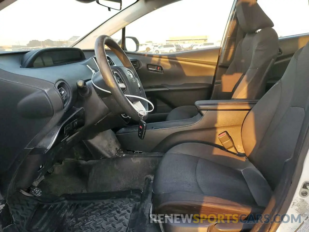 7 Photograph of a damaged car JTDKARFU6K3089143 TOYOTA PRIUS 2019