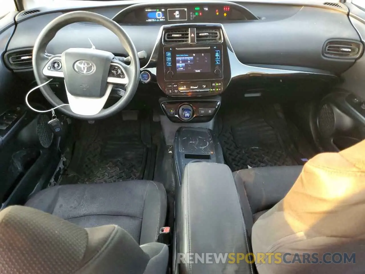 8 Photograph of a damaged car JTDKARFU6K3089143 TOYOTA PRIUS 2019