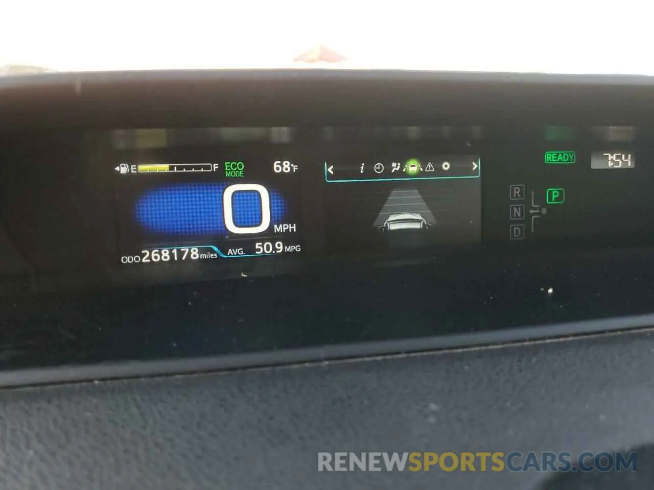 9 Photograph of a damaged car JTDKARFU6K3089143 TOYOTA PRIUS 2019