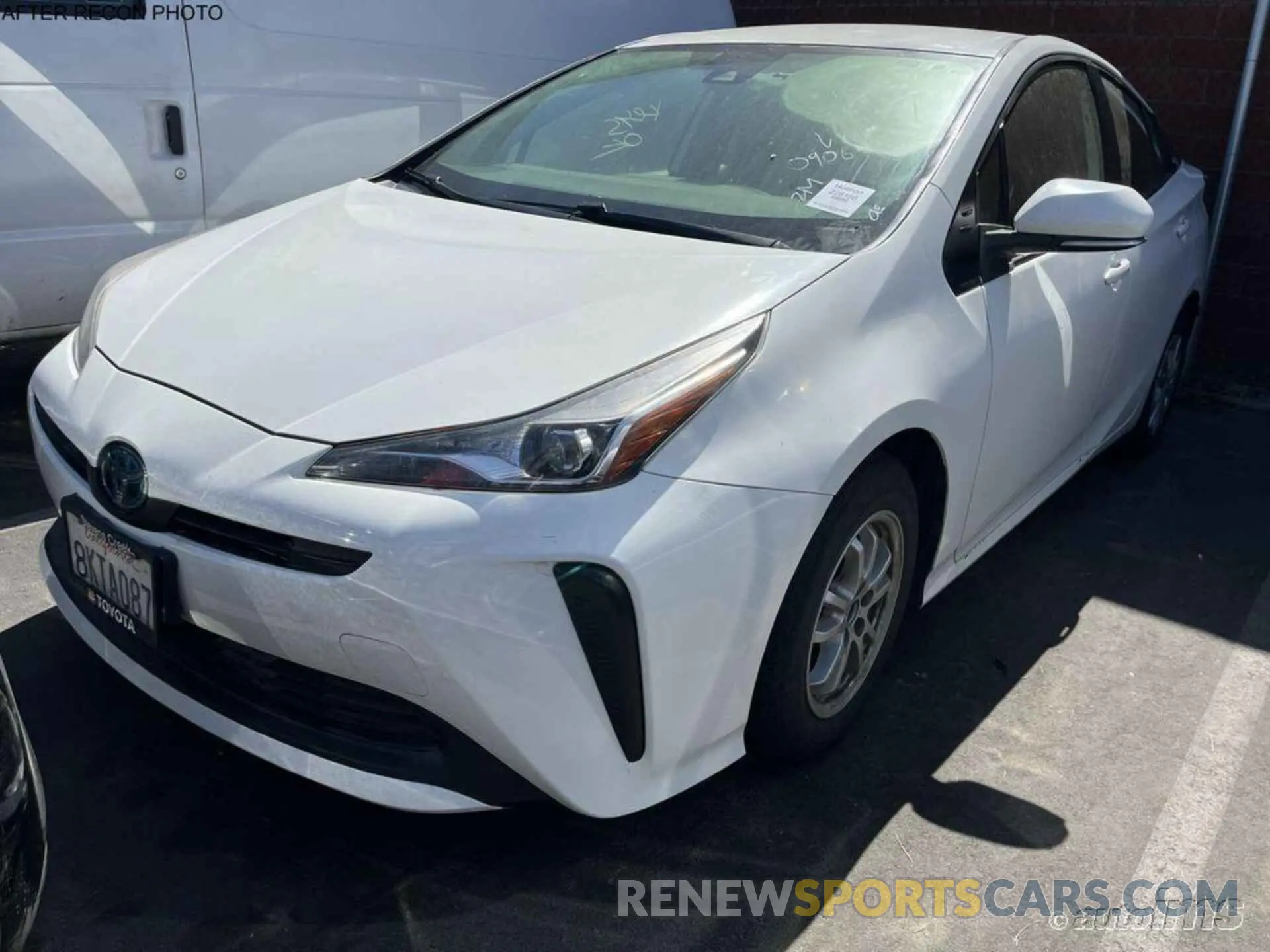 7 Photograph of a damaged car JTDKARFU6K3090647 TOYOTA PRIUS 2019