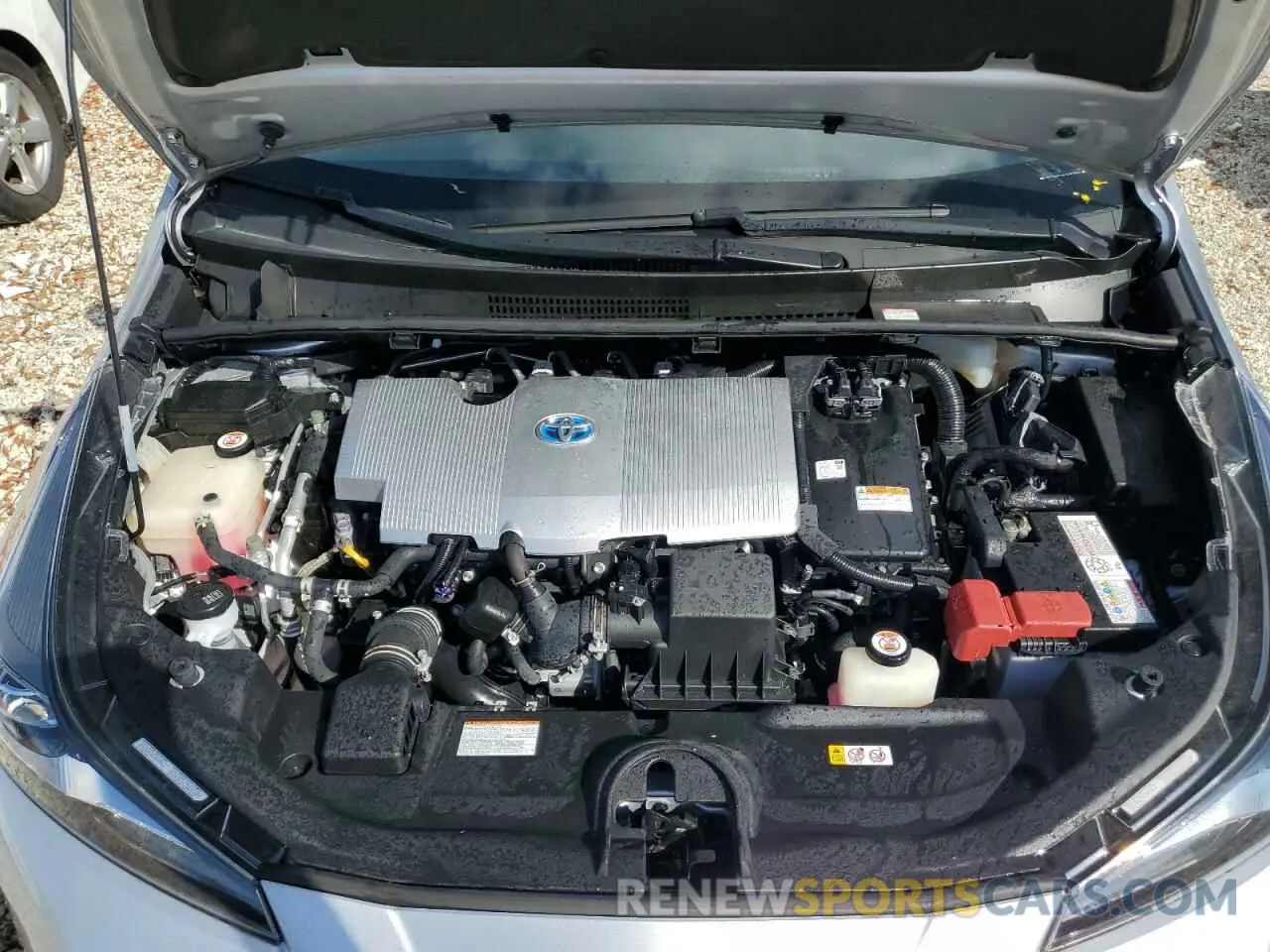 11 Photograph of a damaged car JTDKARFU6K3093306 TOYOTA PRIUS 2019