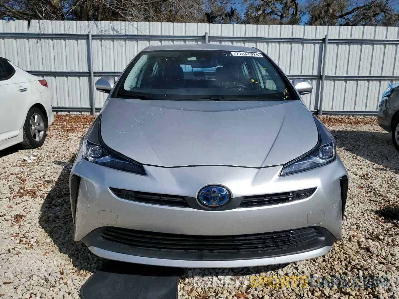 5 Photograph of a damaged car JTDKARFU6K3093306 TOYOTA PRIUS 2019