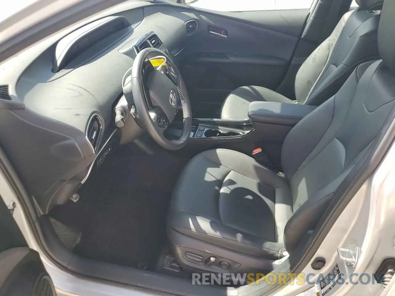 7 Photograph of a damaged car JTDKARFU6K3093306 TOYOTA PRIUS 2019