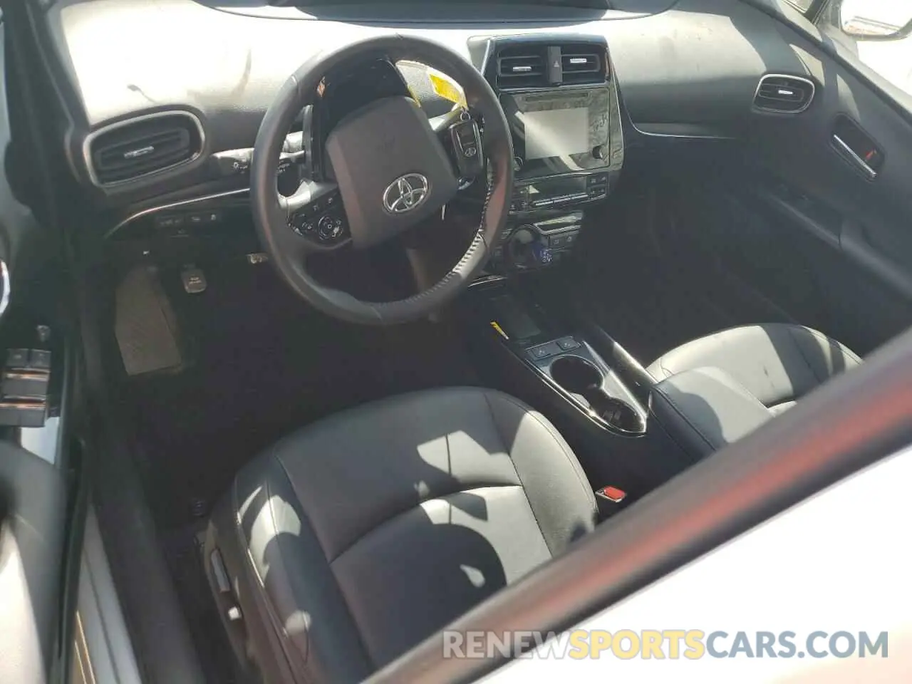 8 Photograph of a damaged car JTDKARFU6K3093306 TOYOTA PRIUS 2019