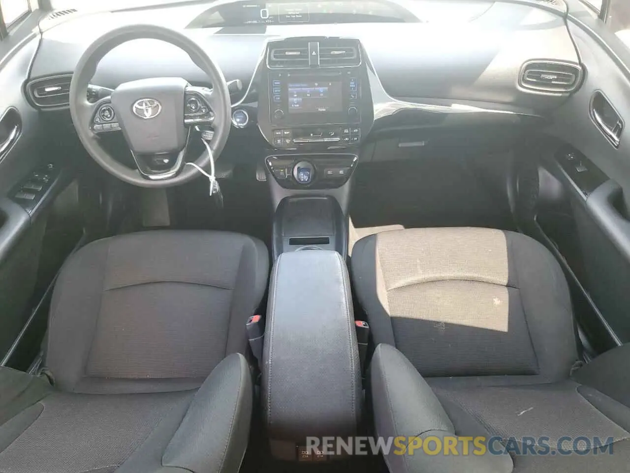 8 Photograph of a damaged car JTDKARFU6K3094990 TOYOTA PRIUS 2019