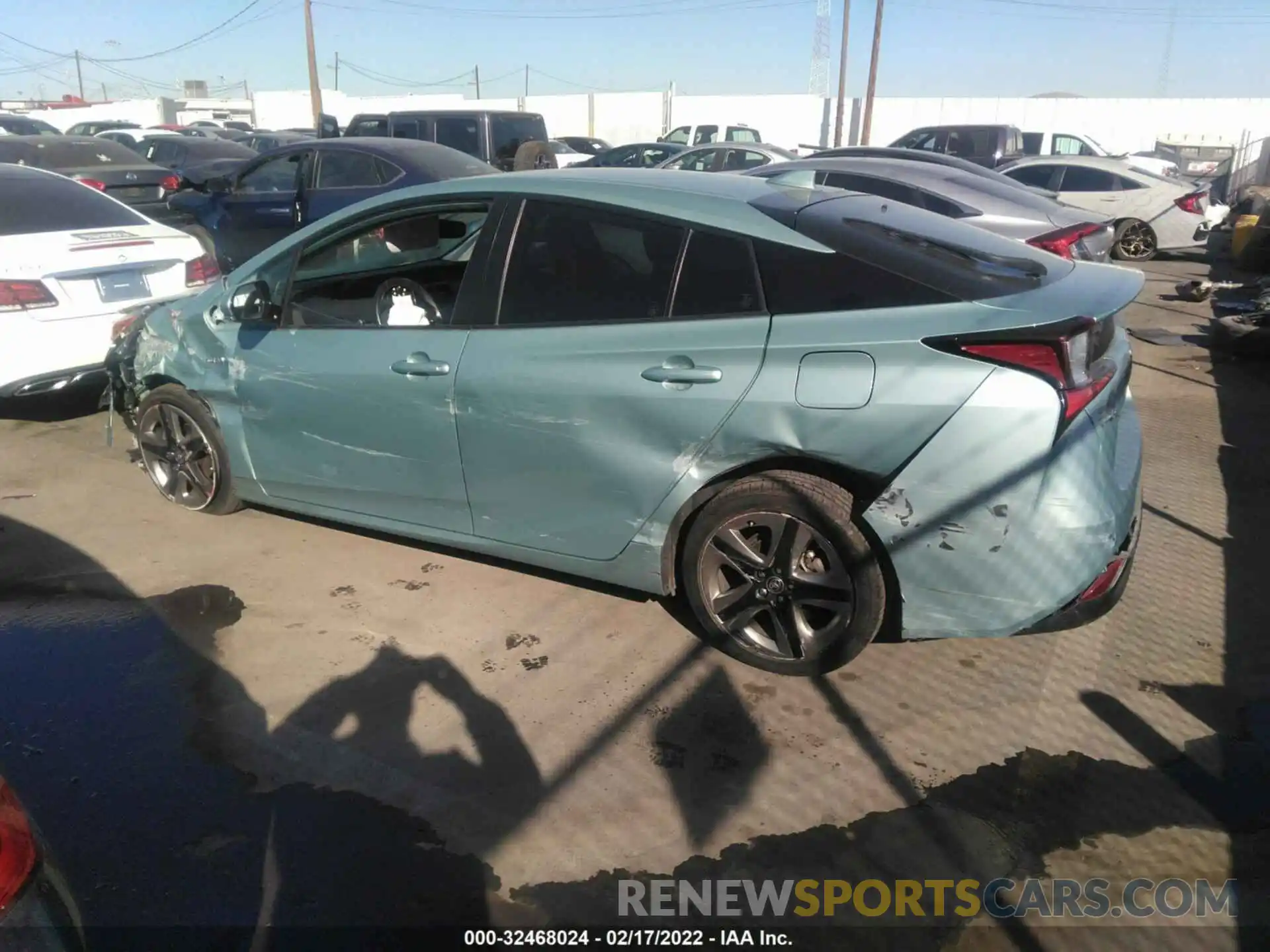 3 Photograph of a damaged car JTDKARFU7K3069595 TOYOTA PRIUS 2019