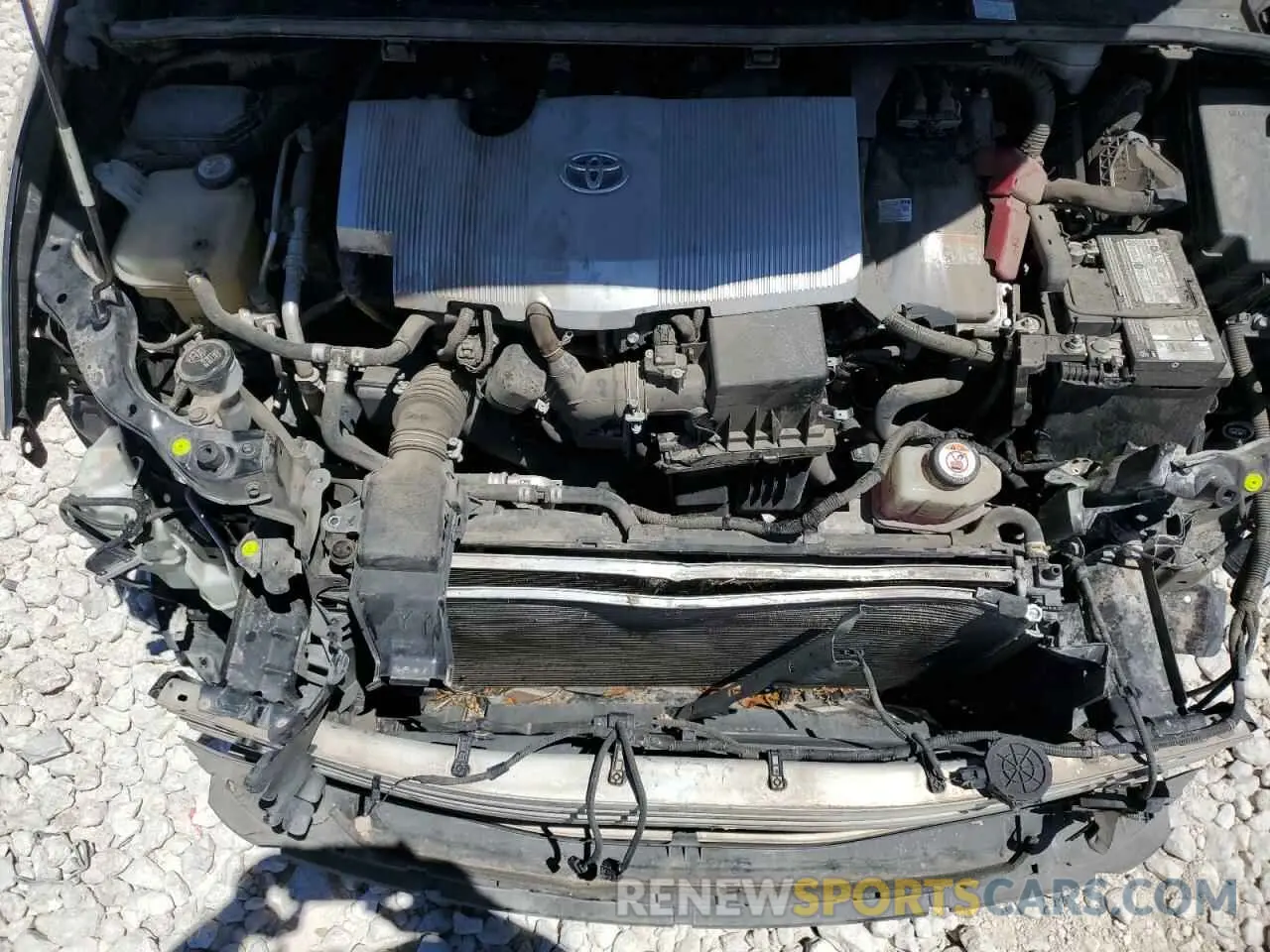 11 Photograph of a damaged car JTDKARFU7K3071668 TOYOTA PRIUS 2019