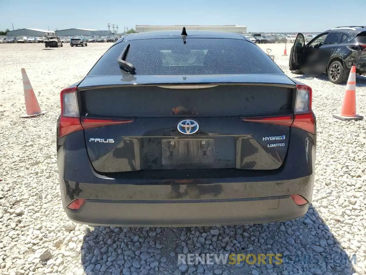 6 Photograph of a damaged car JTDKARFU7K3071668 TOYOTA PRIUS 2019