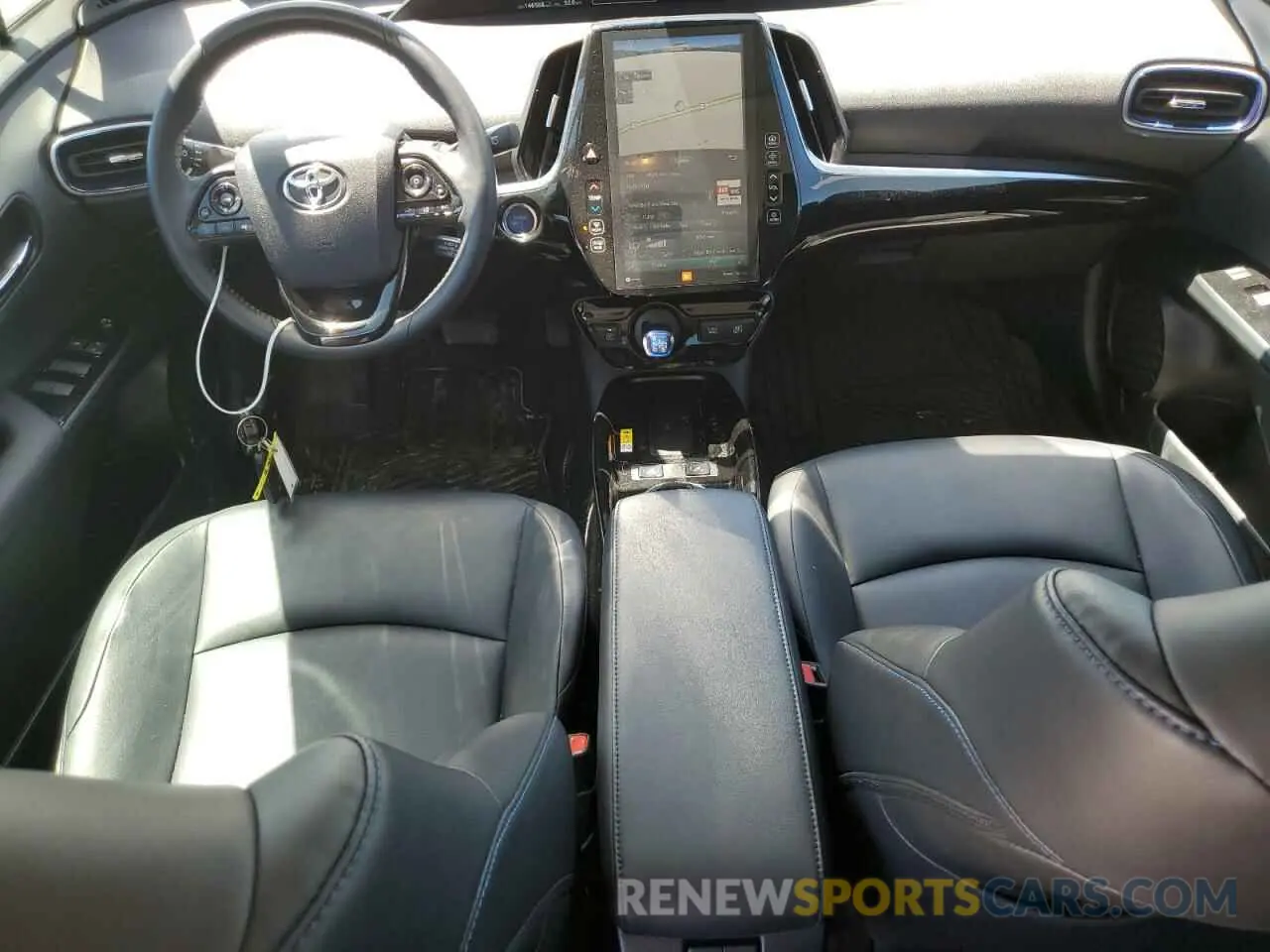 8 Photograph of a damaged car JTDKARFU7K3071668 TOYOTA PRIUS 2019