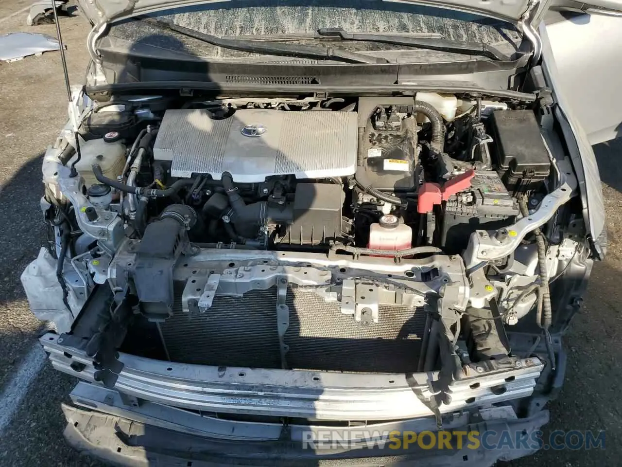 11 Photograph of a damaged car JTDKARFU7K3076157 TOYOTA PRIUS 2019