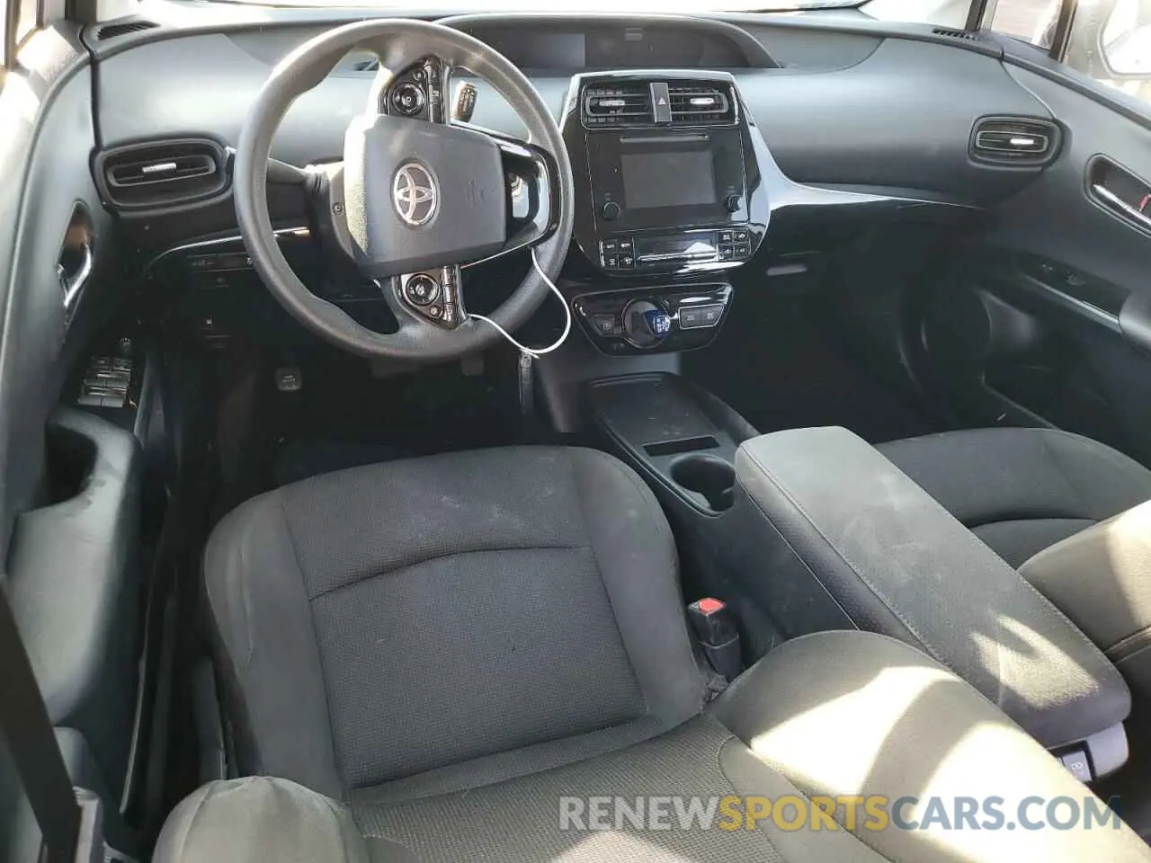 8 Photograph of a damaged car JTDKARFU7K3076157 TOYOTA PRIUS 2019