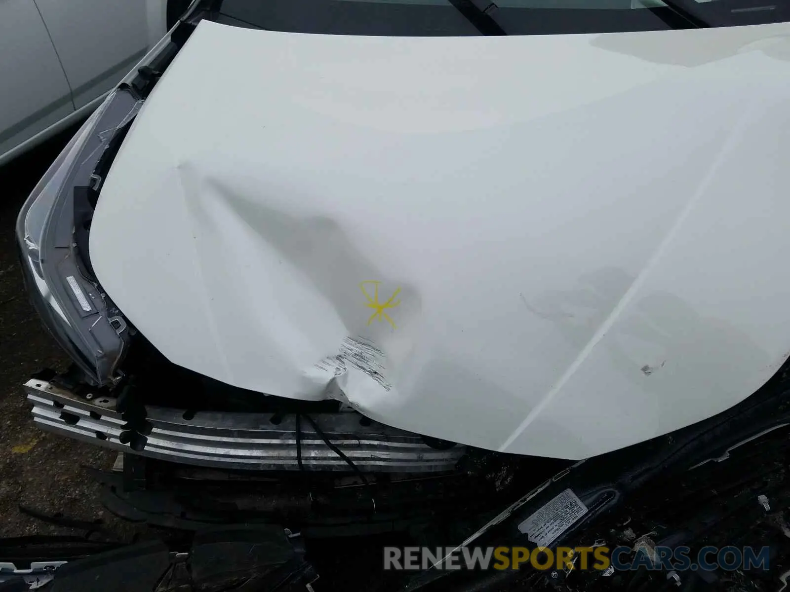 7 Photograph of a damaged car JTDKARFU7K3082976 TOYOTA PRIUS 2019
