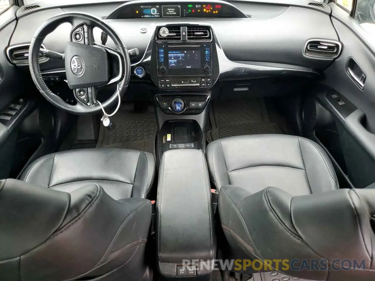8 Photograph of a damaged car JTDKARFU7K3086591 TOYOTA PRIUS 2019
