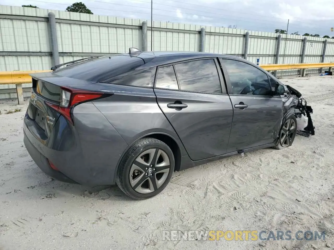 3 Photograph of a damaged car JTDKARFU7K3087515 TOYOTA PRIUS 2019