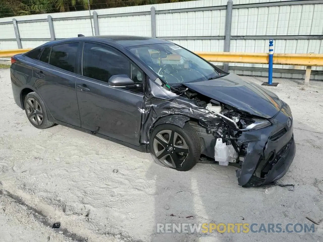 4 Photograph of a damaged car JTDKARFU7K3087515 TOYOTA PRIUS 2019