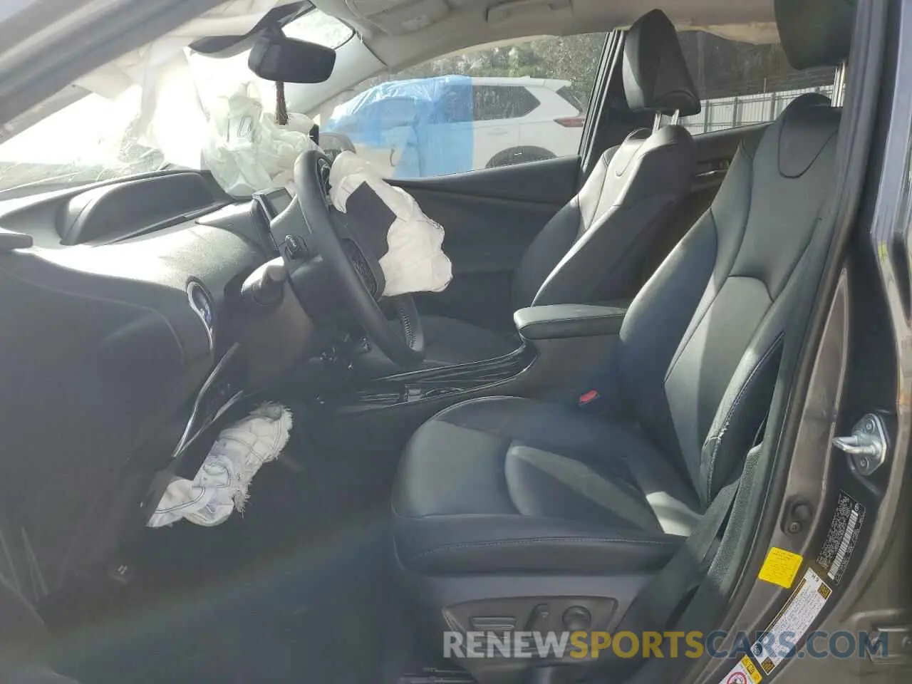 7 Photograph of a damaged car JTDKARFU7K3087515 TOYOTA PRIUS 2019