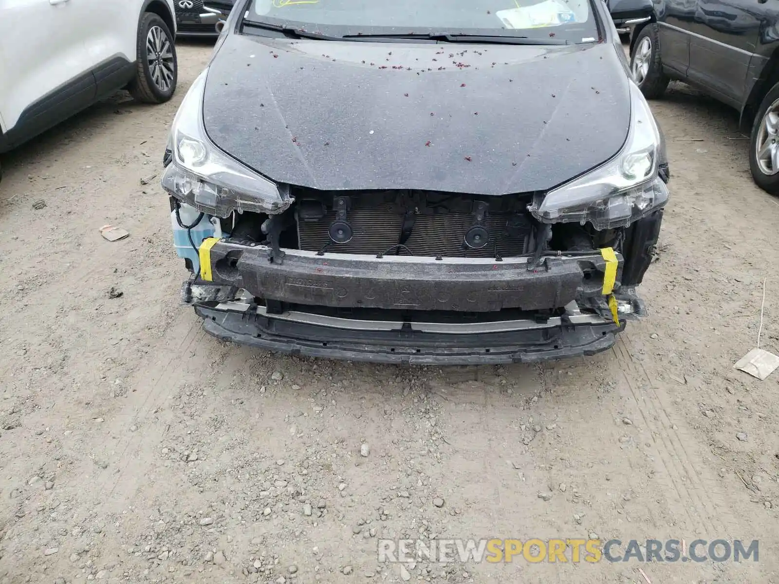 9 Photograph of a damaged car JTDKARFU7K3088163 TOYOTA PRIUS 2019