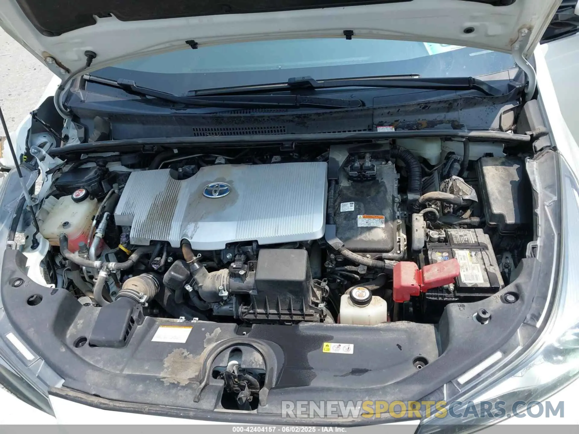 10 Photograph of a damaged car JTDKARFU7K3094965 TOYOTA PRIUS 2019