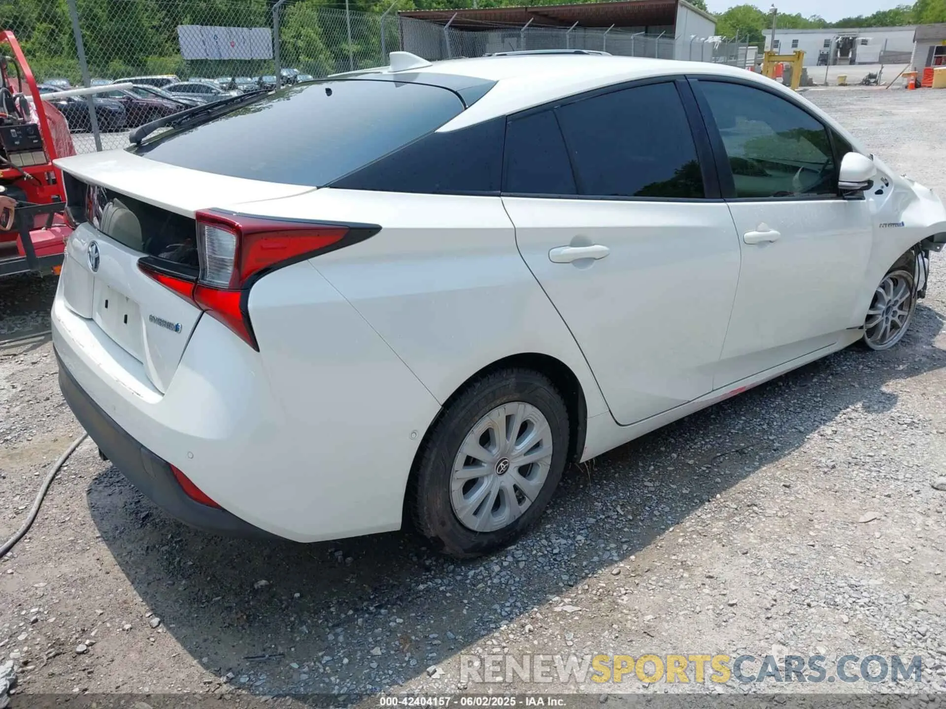 4 Photograph of a damaged car JTDKARFU7K3094965 TOYOTA PRIUS 2019