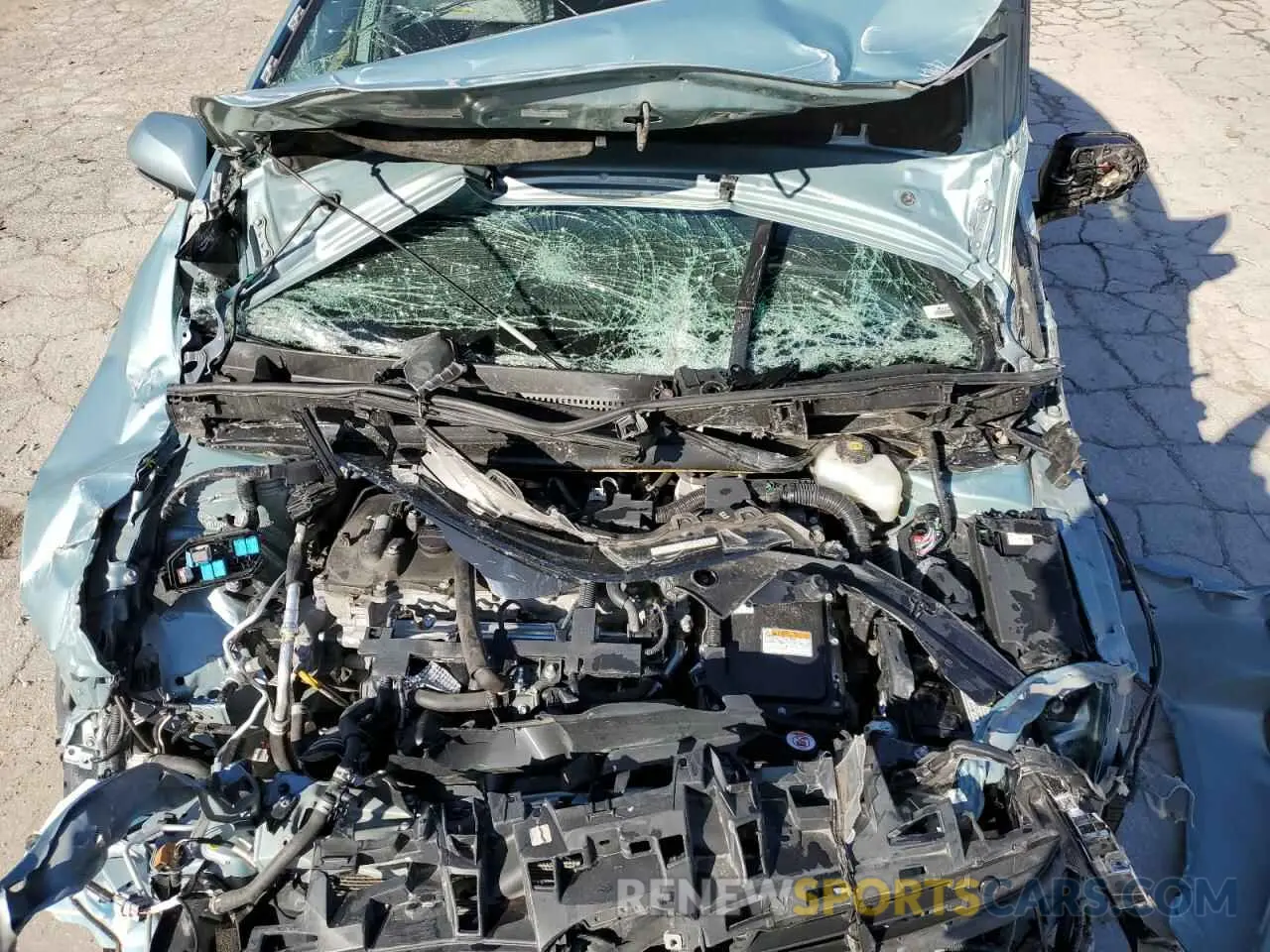 12 Photograph of a damaged car JTDKARFU7K3095131 TOYOTA PRIUS 2019