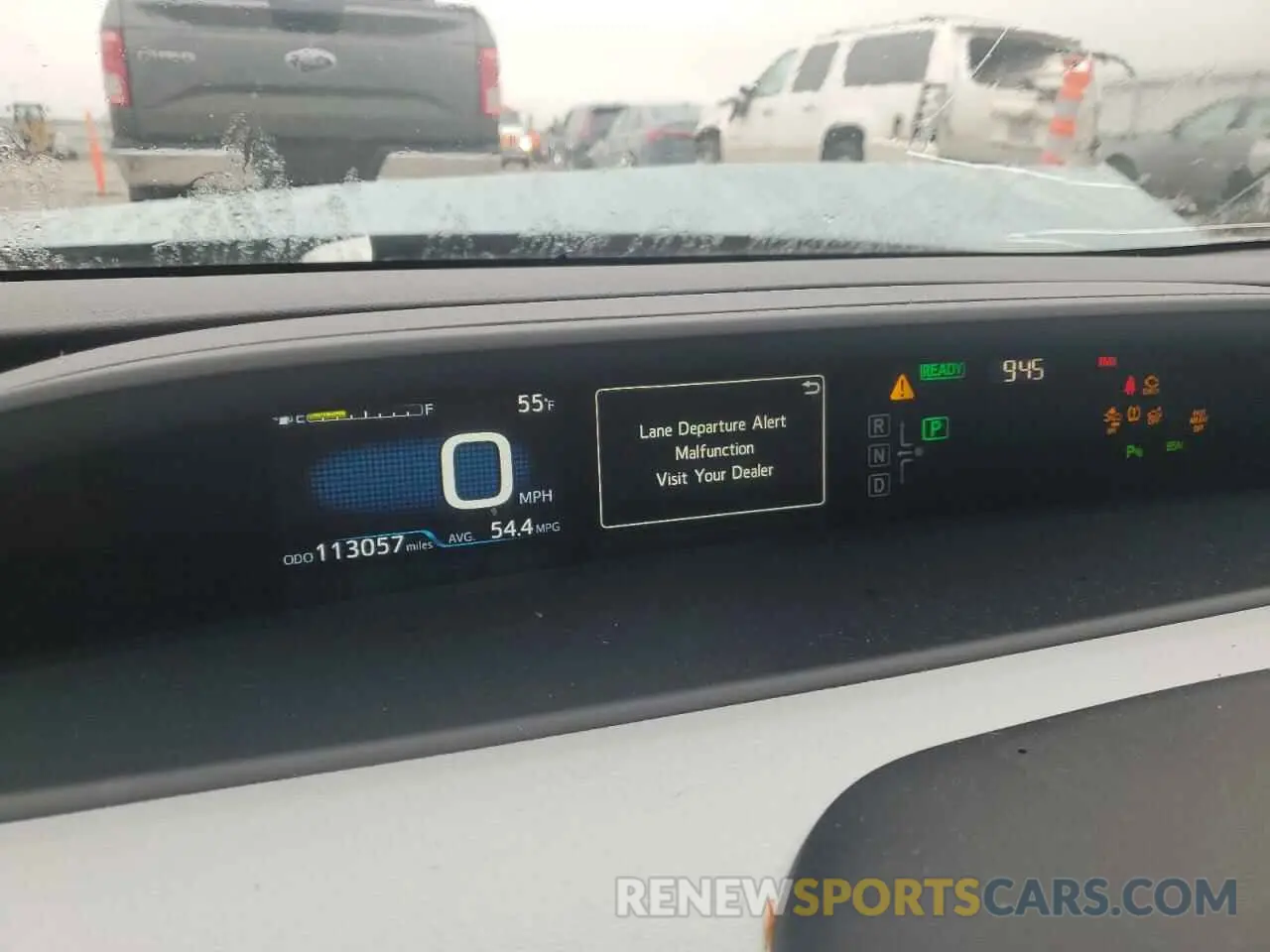 9 Photograph of a damaged car JTDKARFU7K3096957 TOYOTA PRIUS 2019