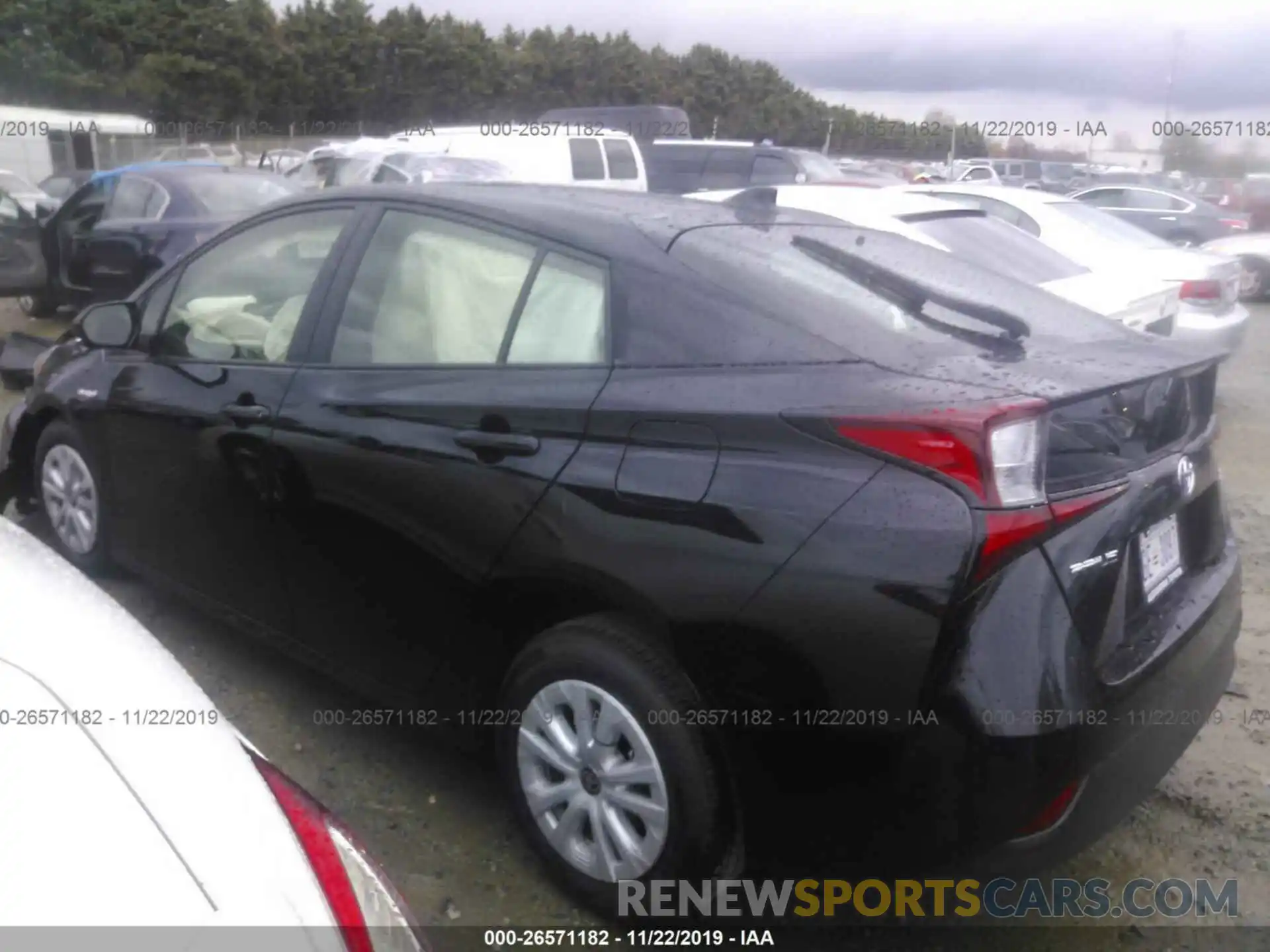 3 Photograph of a damaged car JTDKARFU7K3099079 TOYOTA PRIUS 2019