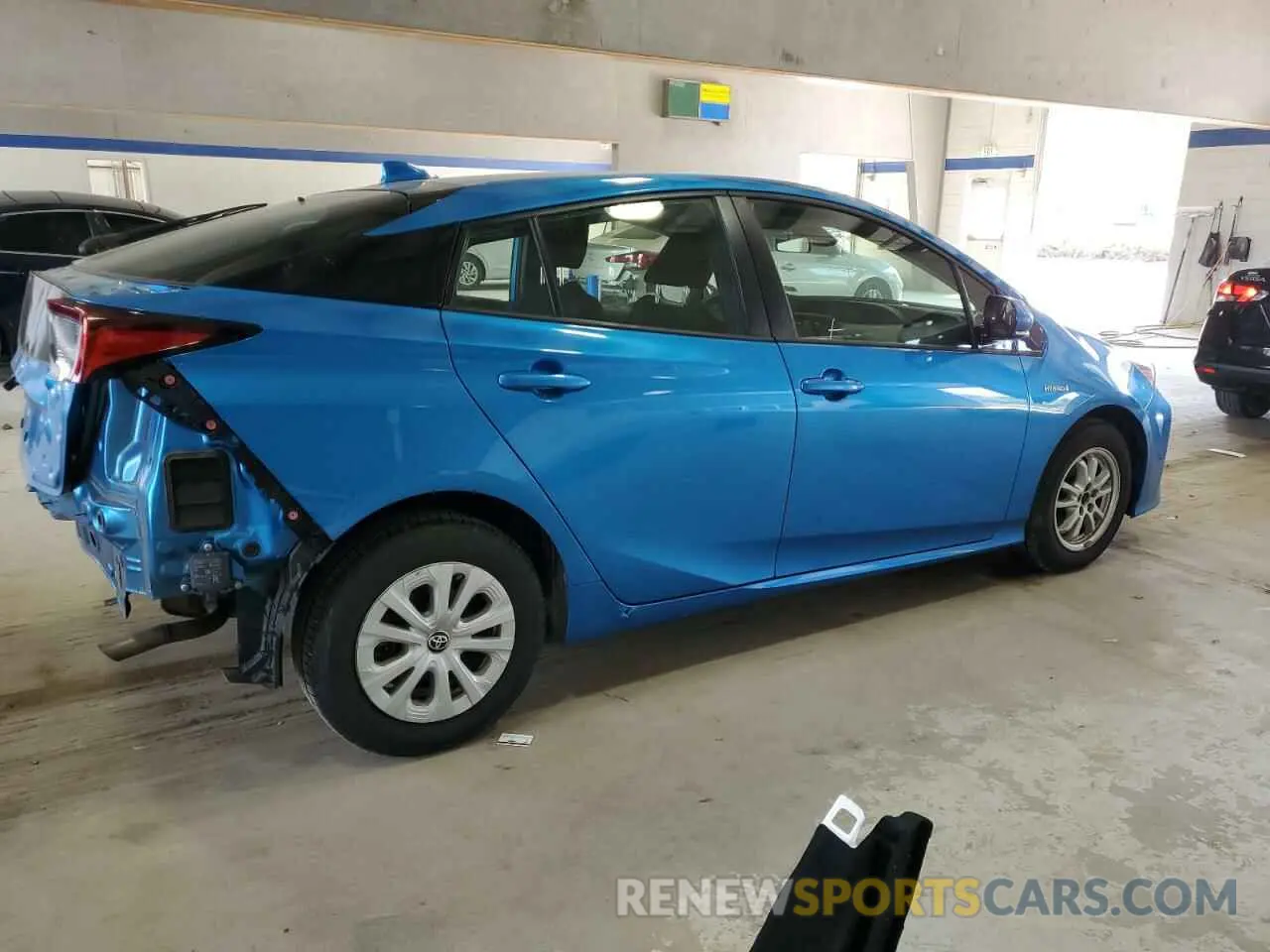 3 Photograph of a damaged car JTDKARFU7K3099986 TOYOTA PRIUS 2019