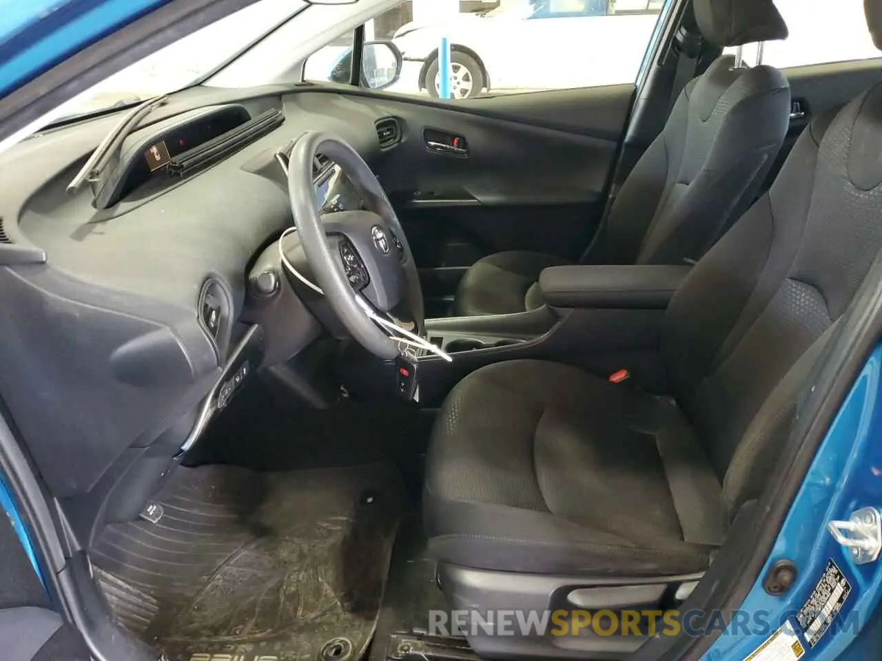 7 Photograph of a damaged car JTDKARFU7K3099986 TOYOTA PRIUS 2019