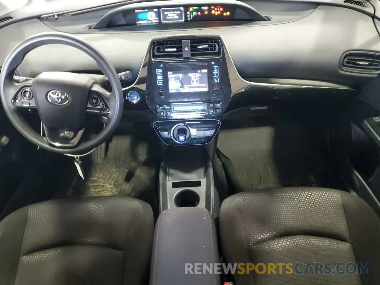 8 Photograph of a damaged car JTDKARFU7K3099986 TOYOTA PRIUS 2019