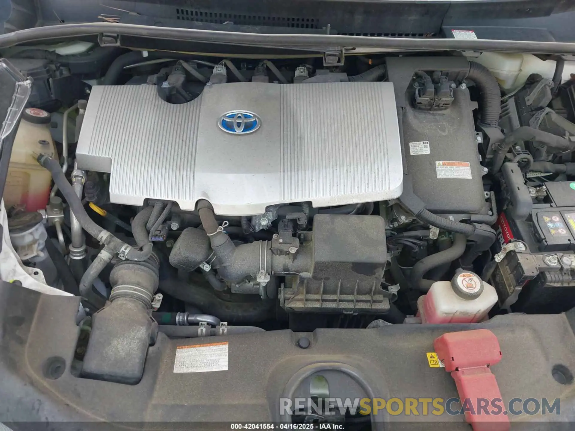 10 Photograph of a damaged car JTDKARFU8K3069783 TOYOTA PRIUS 2019